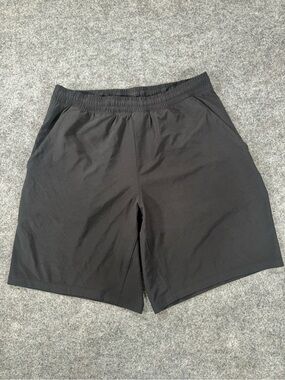 Black Lululemon Pace Breaker athletic shorts Large